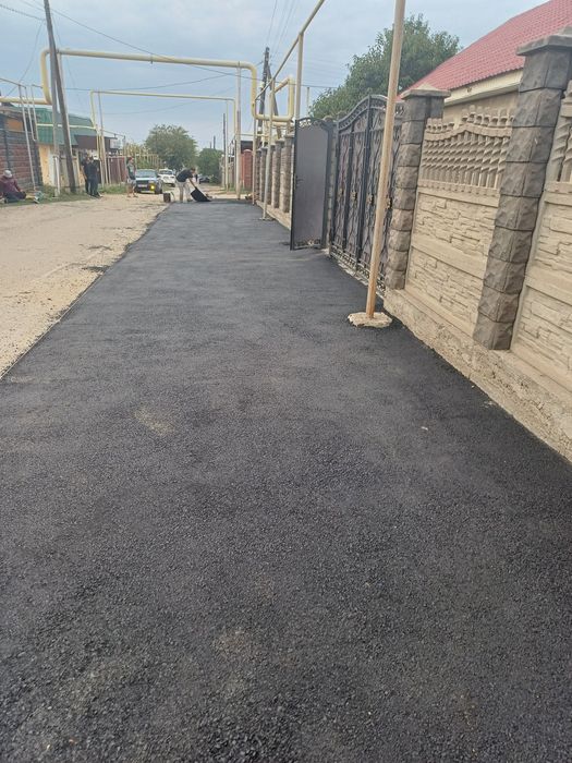 Асфальтирование,,укладка асфальта...