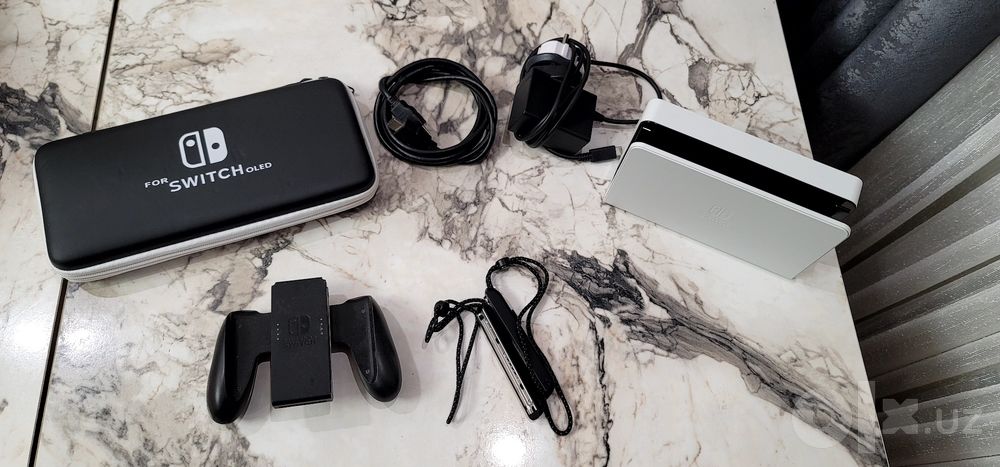 Nintendo Switch Oled прошитый и с играми (microSD 256 gb)