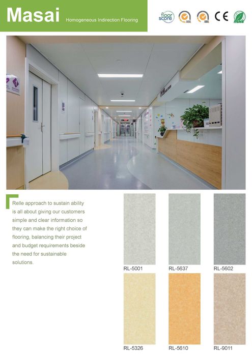 Линолеум гомогенный напольное покрытие для школ, офисов, клиник, Relle