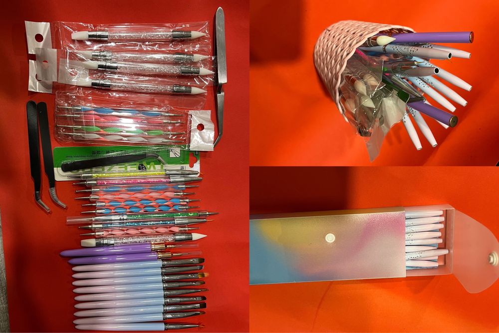 ПРОДАВАМ комплект консумативи за маникюр (без лакове)