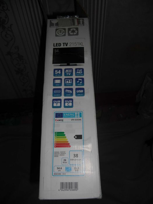 27.Продавам Телевизор Canox ,НОВ тестван 21,5” LED.Модел 2151 KL.