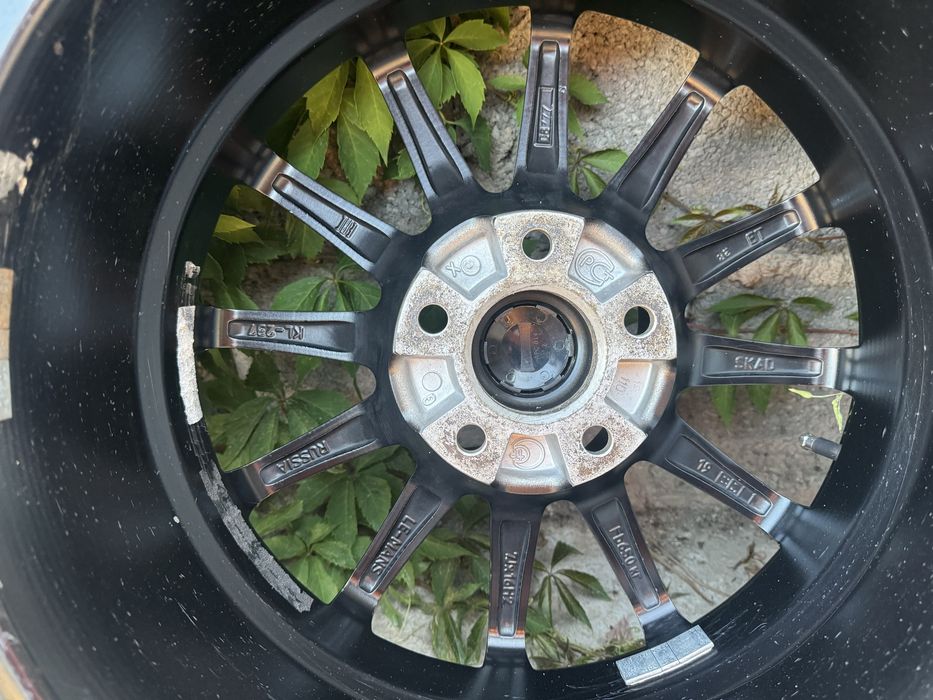 Титановые диски с шинами