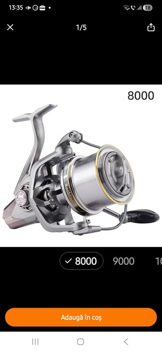 Vând mulinetă Rooblinson și husa lansete cu două compartimente