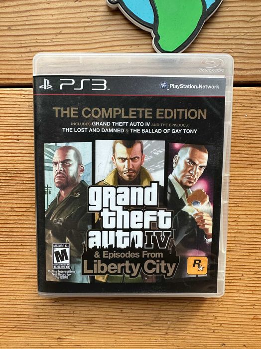 Grand Theft Auto IV & Episodes From Liberty City The Complete Edition GTA ГТА 3 отделни игри в един диск