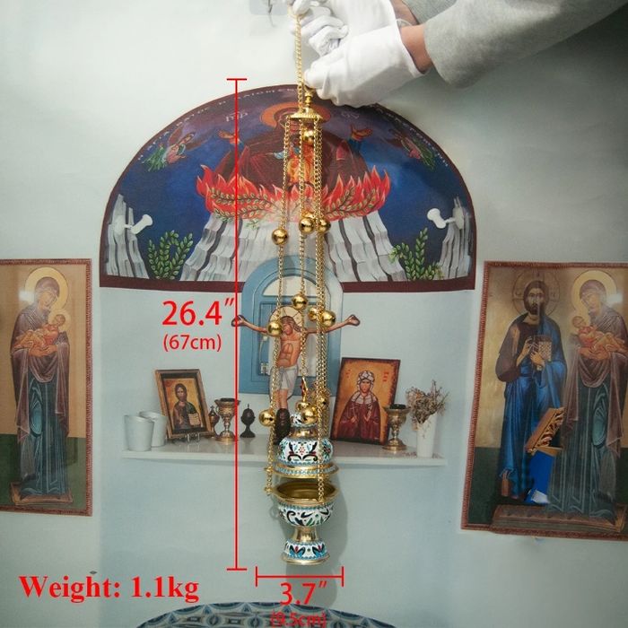 Кадилница църковна за тамян