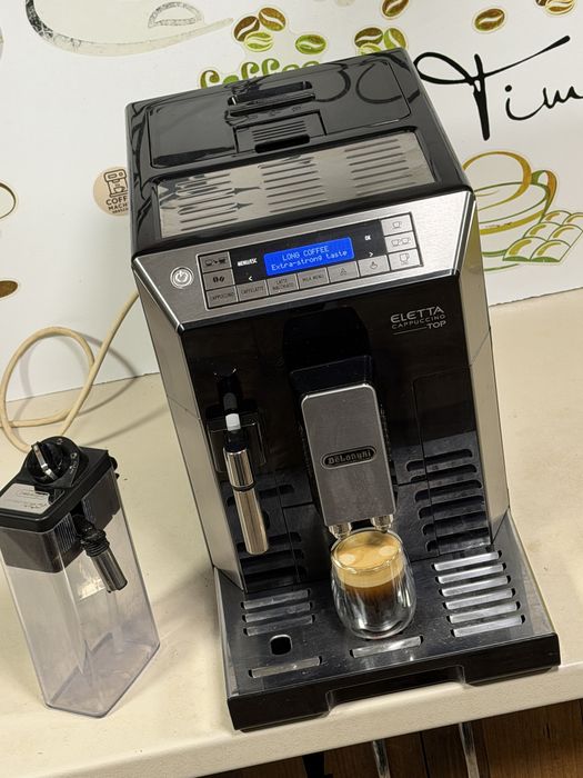 Кафемашина кафе автомат delonghi ELETTA cappuccino с гаранция