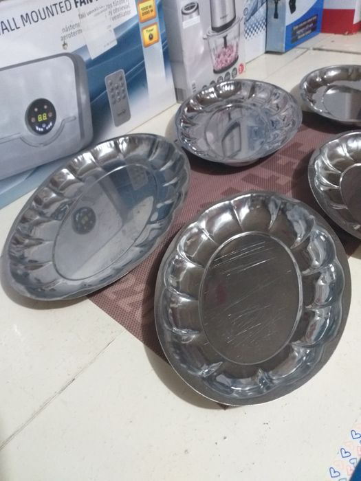 Set 5 Tavite Din Inox Marimi Diferite