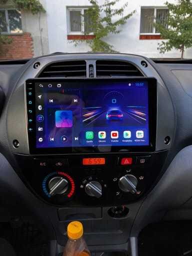 Navigatie android Toyota RAV4 2001-2006 Waze YouTube GPS USB