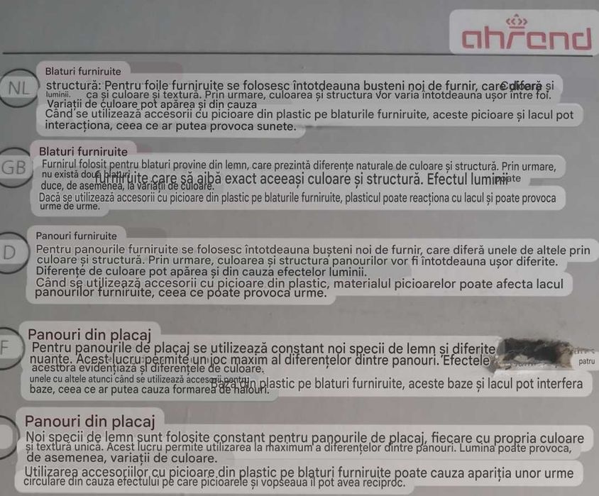 Masă sufragerie din lemn masiv