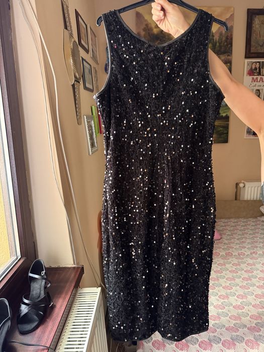 Rochie ocazie cu paiete