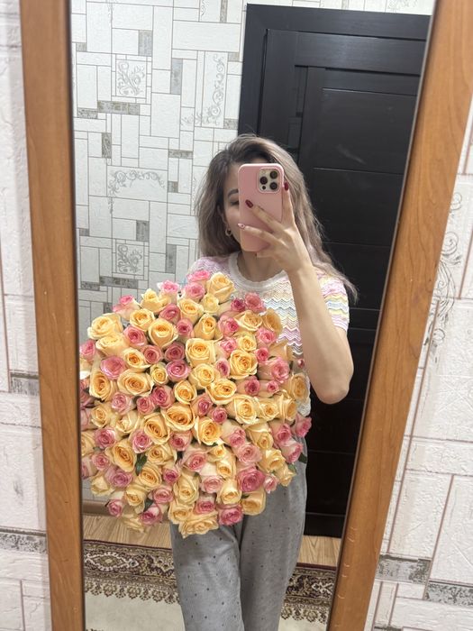 Цветы букет гул 101 роза