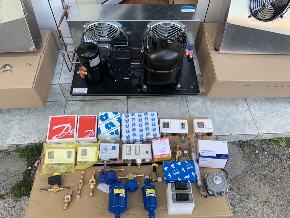 Kit agregat camera frigorifica refrigerare congelare suflanta nou