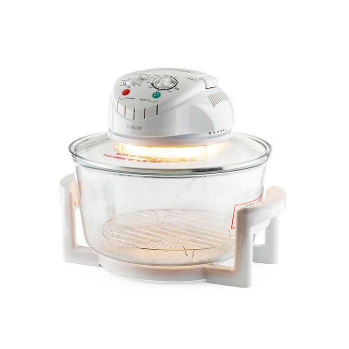 Комбинирана 2 в 1 халогенна фурна и еър фрайър 12 литра