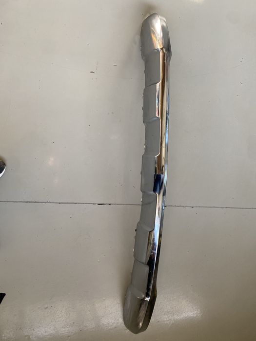 Преден нож”лип” за Mercedes GL166AMG/2013-2015/front bumper/никел