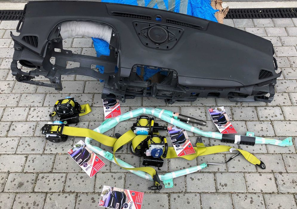 Hyundai Elantra V kit airbag volan pasager plansa de bord set centuri