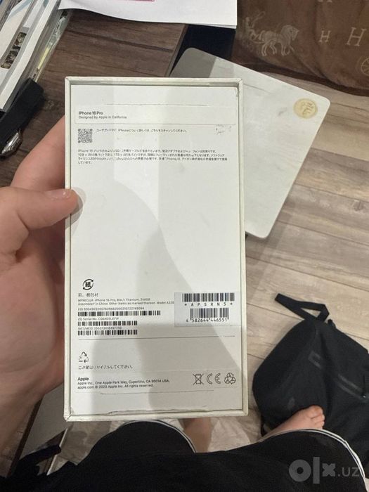 iPhone 16 pro 256gb black