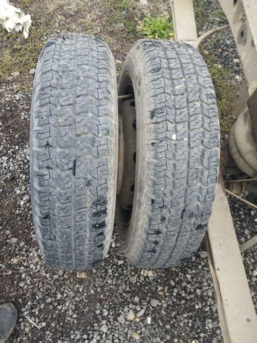 Roti cauciucuri iarna ford transit pe dublu 185/75R16C