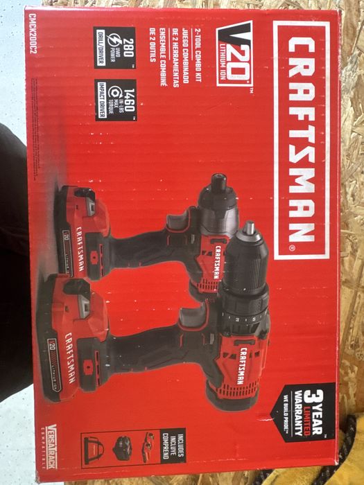 Set Craftsman 2 piese USA 20v