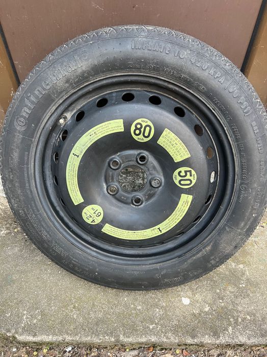 Roata rezervă Mercedes originală , made in Germany 155/70 R 17