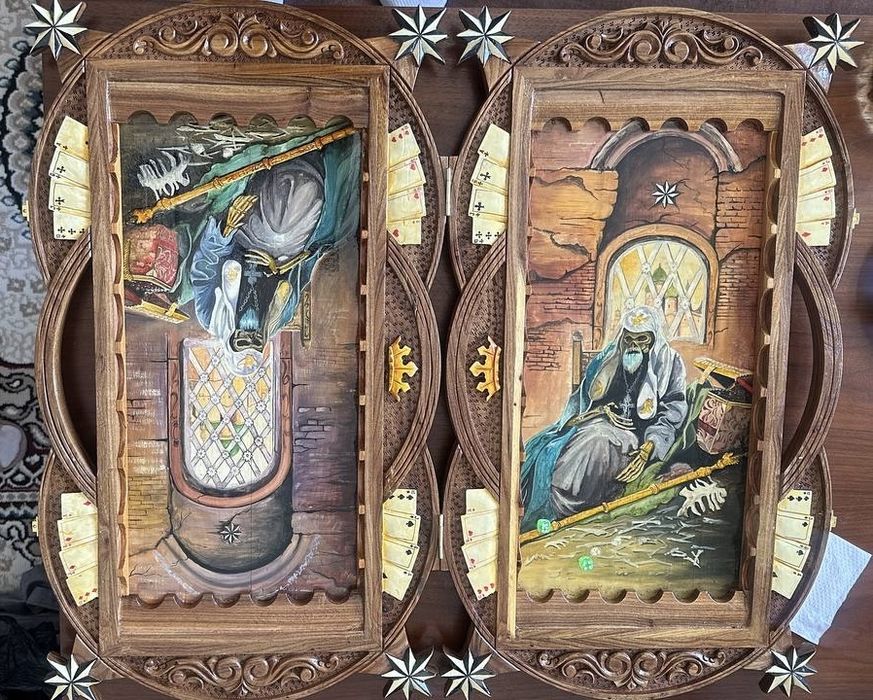 Нарды ручной работы