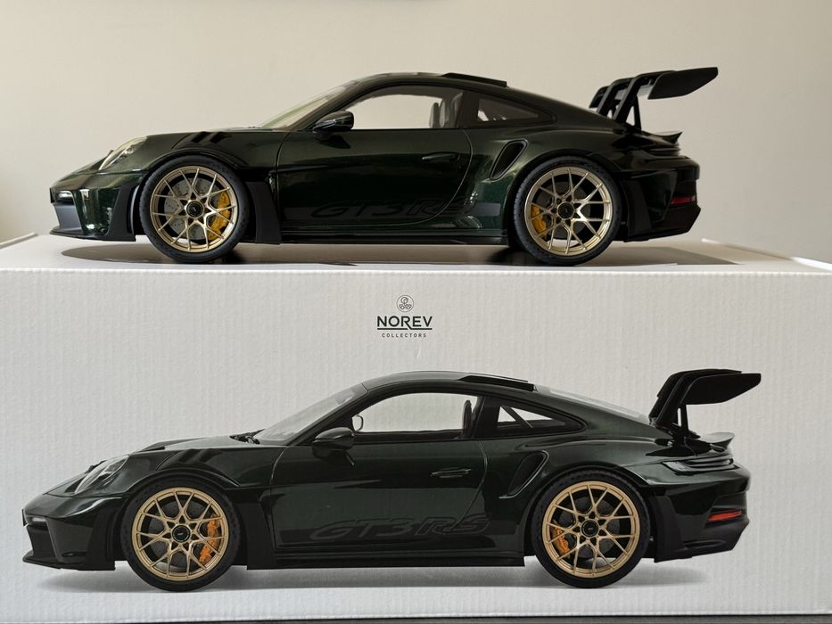 Колекционерски автомобил Porsche 911 GT3 RS 1:12 Norev