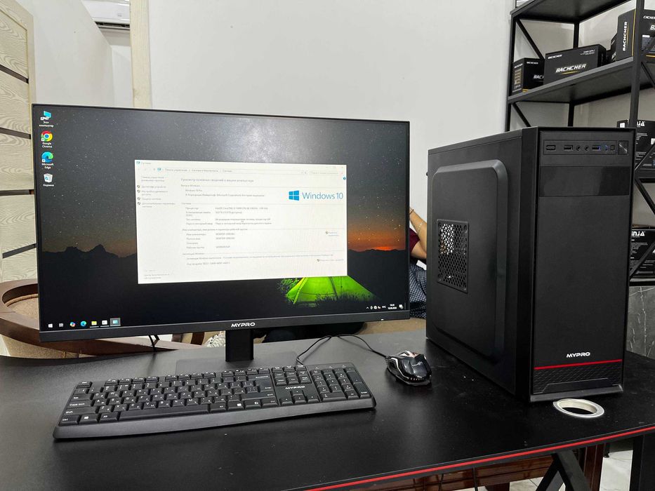 Игровая сборка i5 10го поколения с 8Гб видео картой Rx580