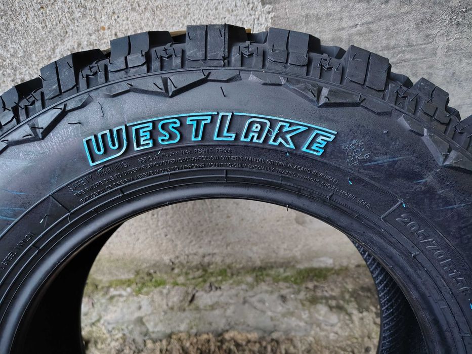 4бр.НОВИ гуми за КАЛ WESTLAKE 205 70 15C DOT25 цена за брой