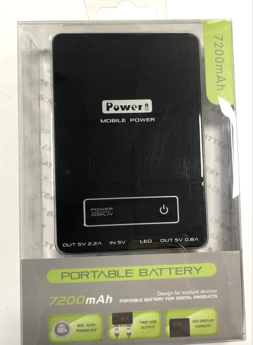 Външна батерия, powerbank 7200mAh, Германия