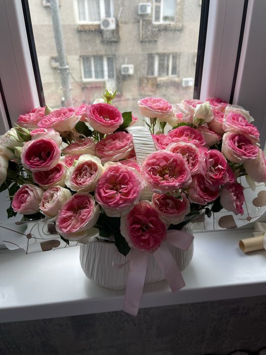 Цветы букет кешегы корзинада