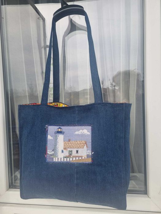 sacosa textil  hand made