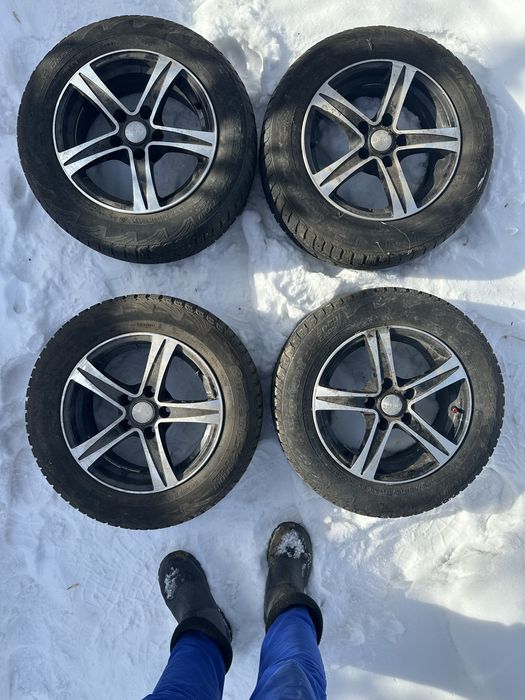 Зимние балоны с шинами