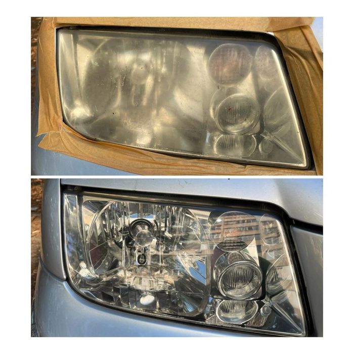 *НА ВАШ АДРЕС* Професионално полиране на фарове,челни стъкла и стопове