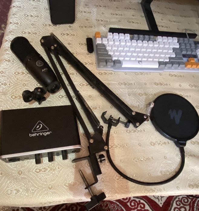 Микрофон: AKG P120