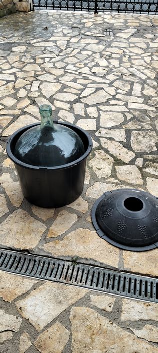 Ol 50 litri in înveliș de plastic