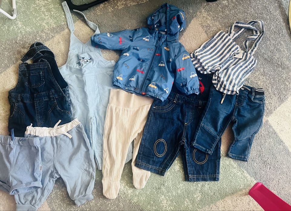Lot bebe 62-68.
