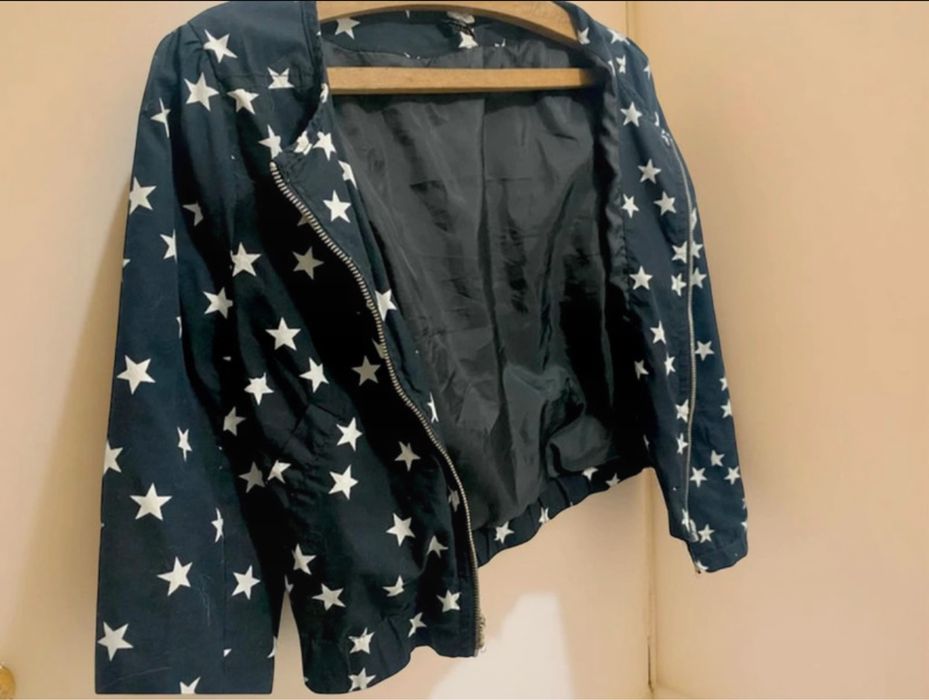 Geacă Bomber H&M Divided • Print cu steluțe