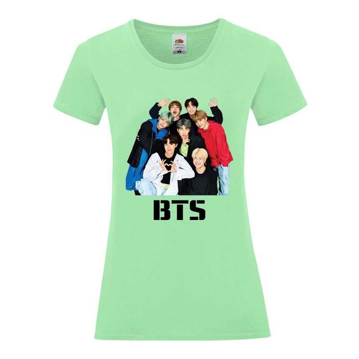 НОВО 2025! ДЕТСКИ тениски BTS / БТС K-POP 5 цвята! Или с ТВОЯ идея!