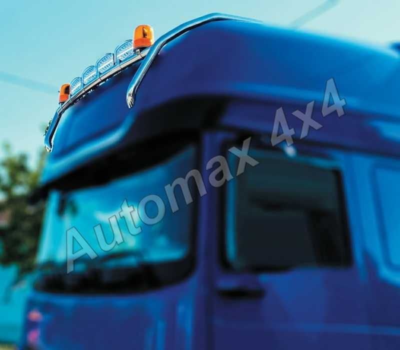 Bullbar proiectoare, bara "H" inox plafon MAN TGX 2021+