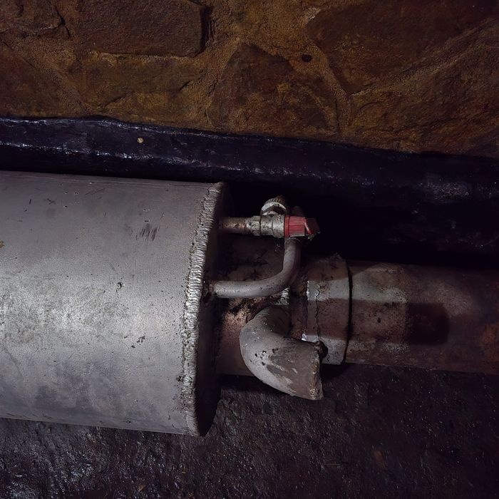 Самодельный железный бойлер