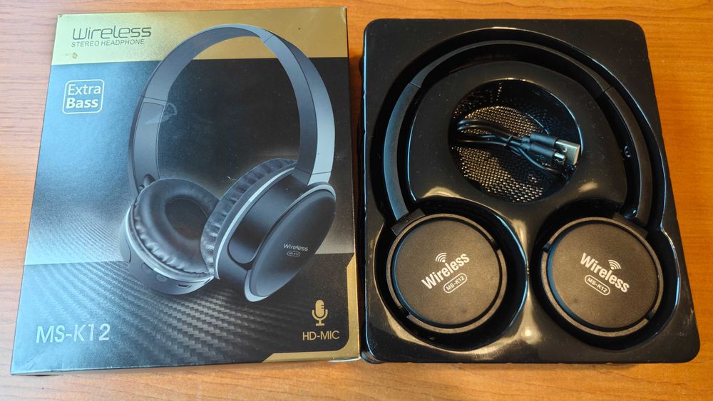 Безжичен Headset MS-K12 слушалки