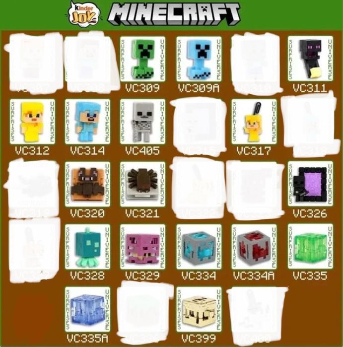 Киндер joy minecraft