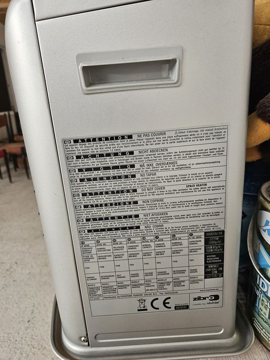Estufa(aparat de încălzit) pe parafină
