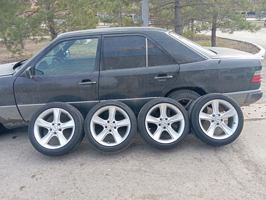 Диски с летней резиной на 17