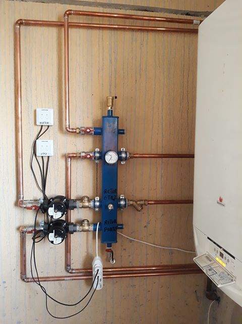 Butelie egalizare EcoSmart 2 circuite / separator hidraulic