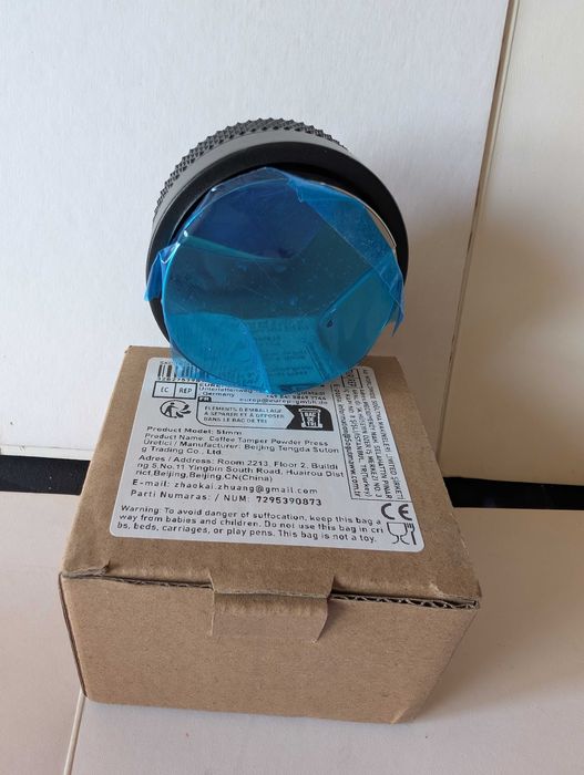 Тампер от неръждаема стомана за кафе 51 мм.за експресо