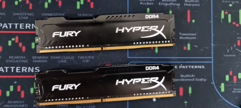 RAM 16 gb  Kingston HyperX Fury DDR4 2666 mhz