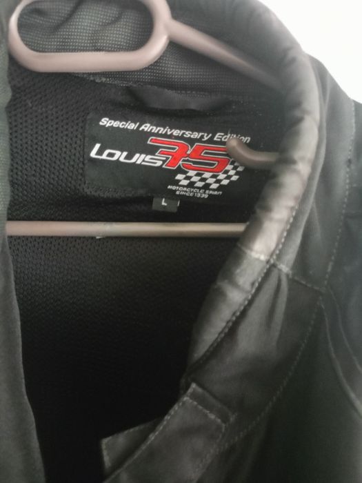 Два броя къси текстилни мото якета spyke /54 номер/ L/ XL с протектори