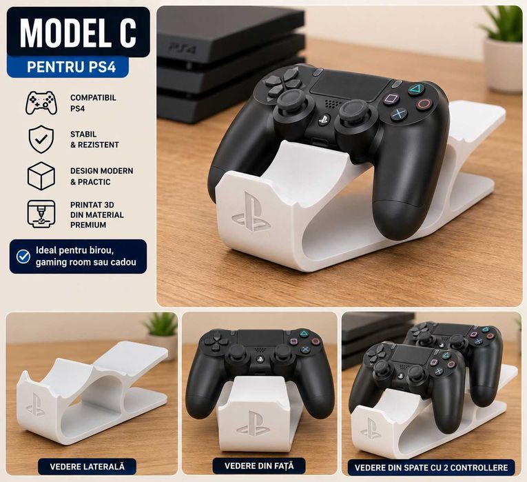Suport controller PS4 / PS5 – modele 3D