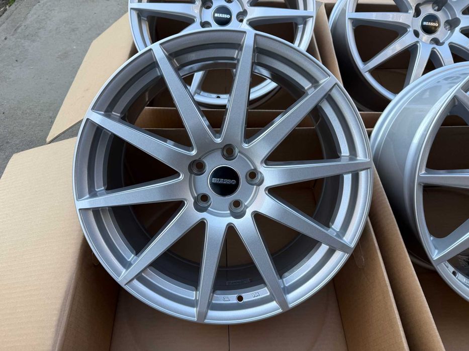 4 бр. чисто нови алуминиеви джанти BIASSO 19'' 5x112 , ф66.6 ,ET32, 8J