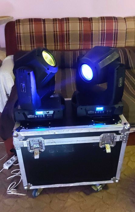 Moving Head Beam 2R doua bucati + case